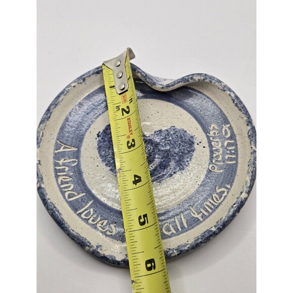 Handmade Friend's Trinket Tray Pottery - Picture 5 of 7